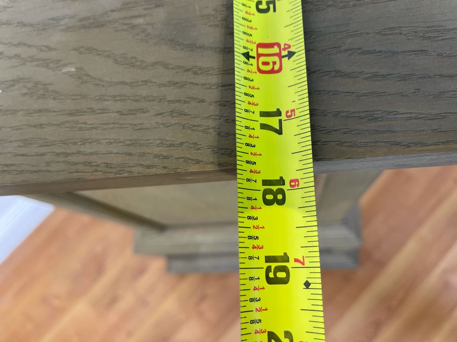 Ornate Solid Wooden Pedestal 3'H X 17.5'D [Photo 11]