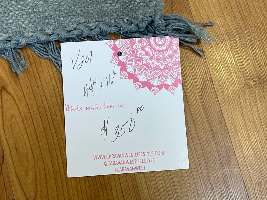 Moroccan Wedding Blanket With Sequins 76' X 44' Retails $350 [Photo 4]