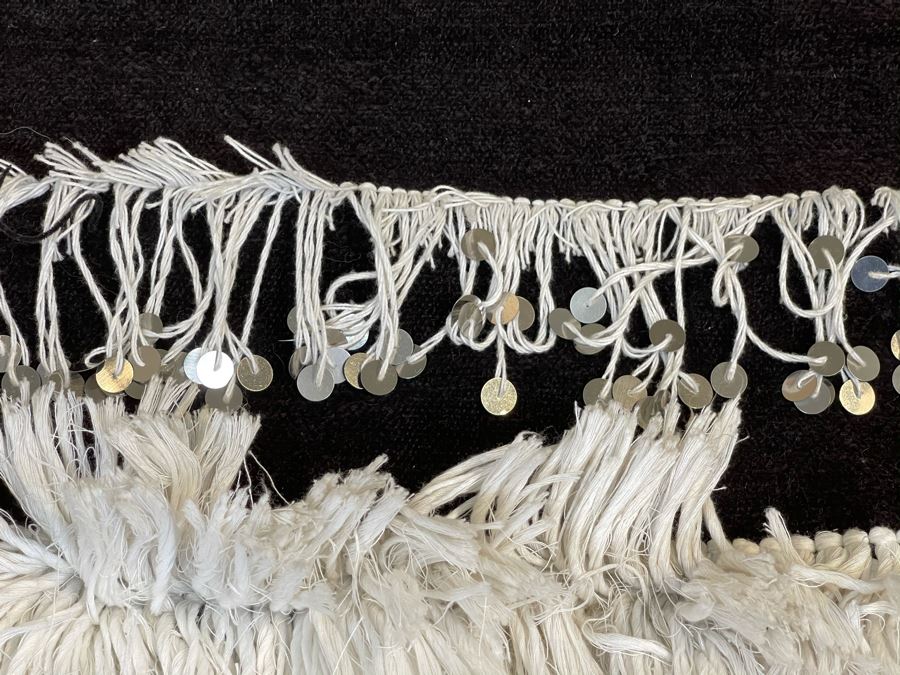 Moroccan Wedding Blanket With Sequins 81.5' X 45' Retails $350 [Photo 3]