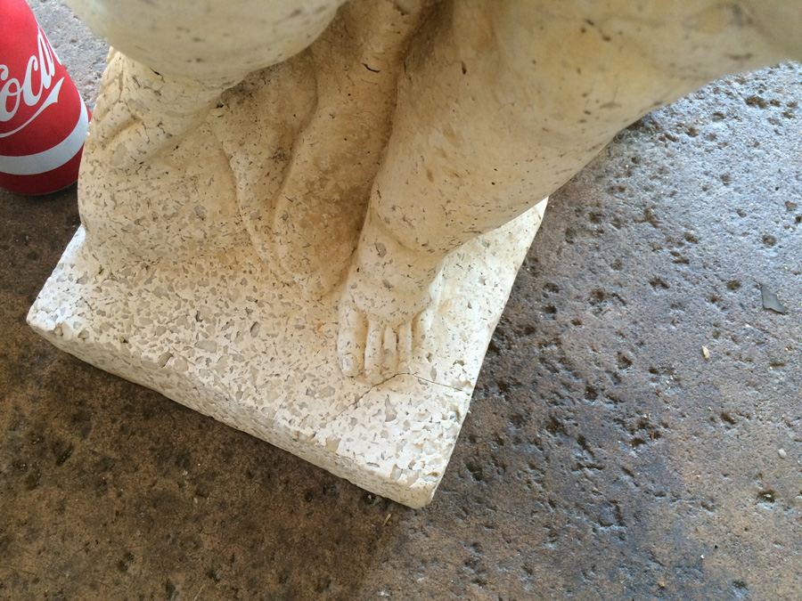 Cast Stone Garden Statue - 29' Tall [Photo 7]