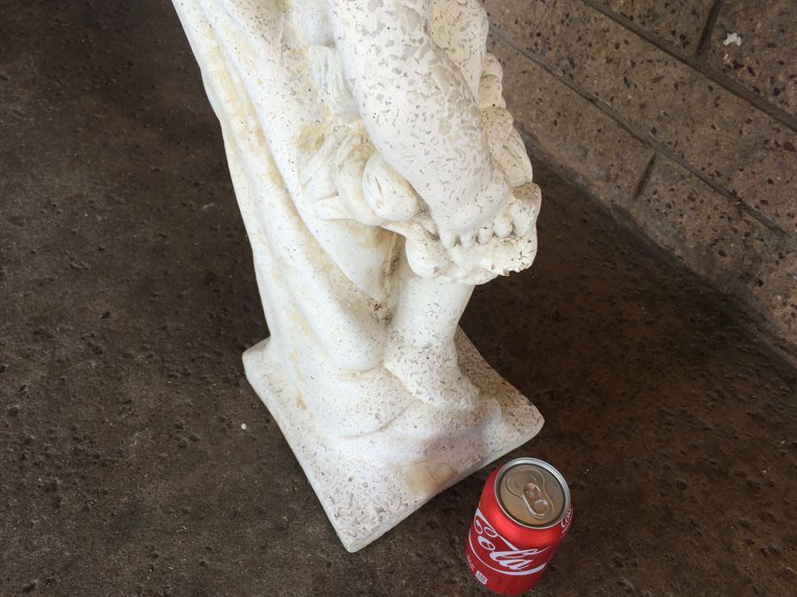 Cast Stone Garden Statue - 29' Tall [Photo 9]