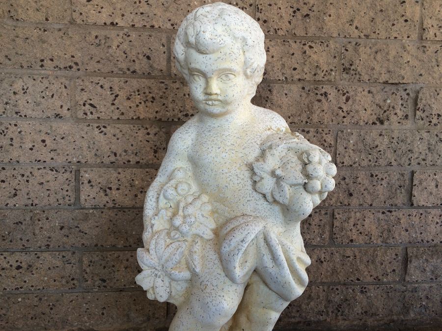Cast Stone Garden Statue - 29' Tall [Photo 4]