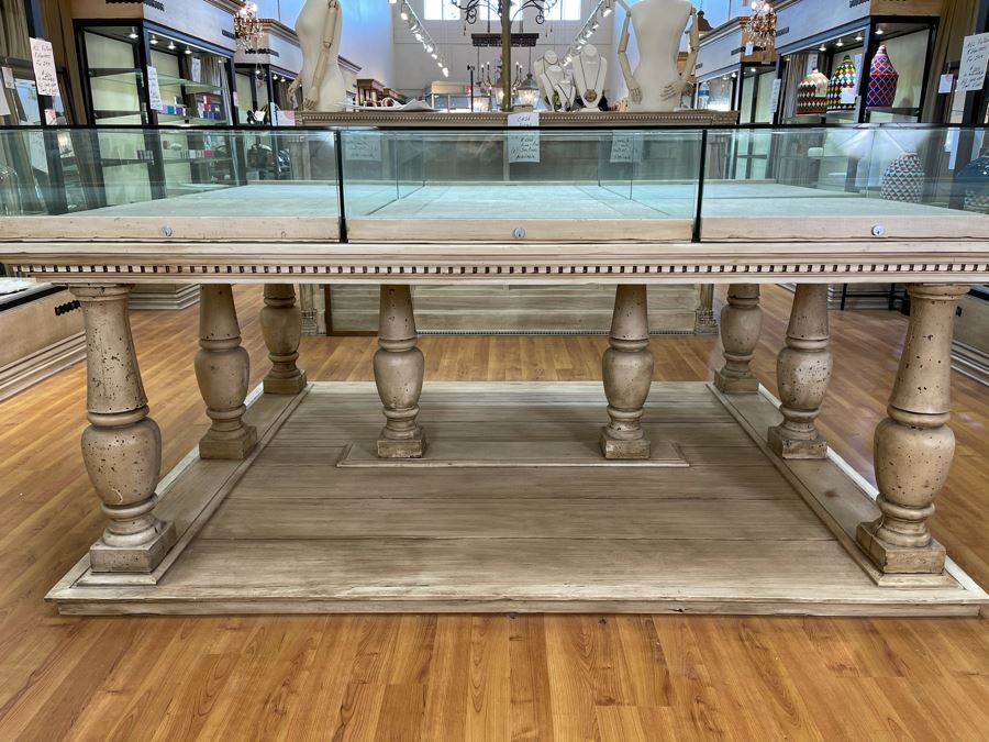 Very Large Custom Built Jewelry Display Case With 6 Lockable Sliding Pullout Drawers - Two In This Sale - 8'W X 6'D X 4'H - $4,000+ - Will Quote Delivery [Photo 3]