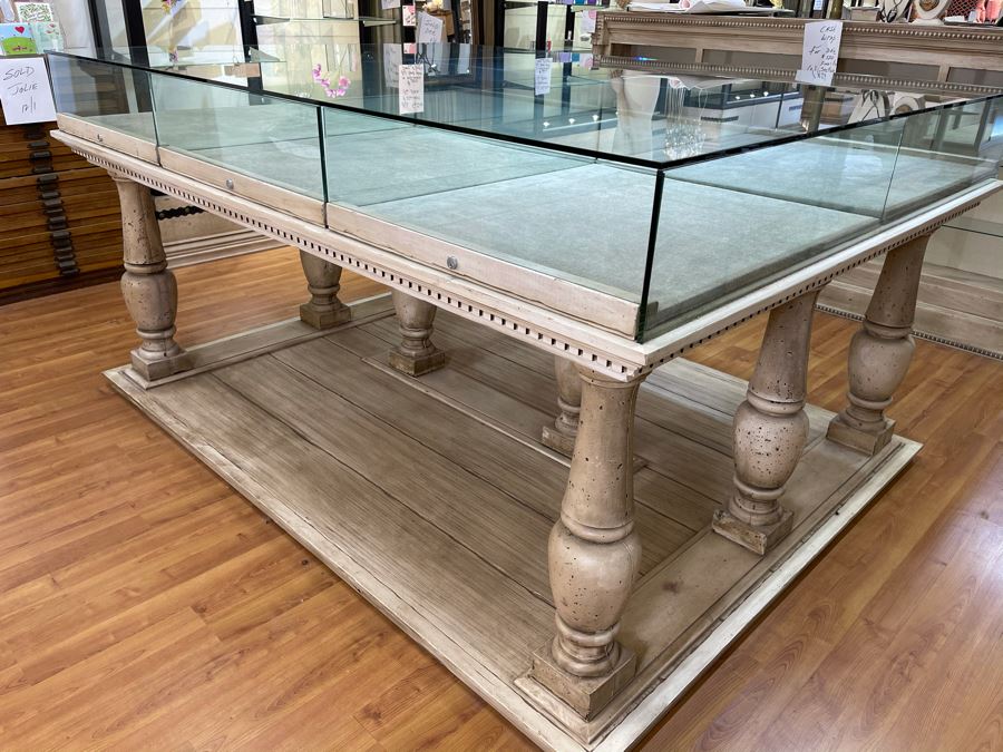 Very Large Custom Built Jewelry Display Case With 6 Lockable Sliding Pullout Drawers - Two In This Sale - 8'W X 6'D X 4'H - $4,000+ - Will Quote Delivery [Photo 6]