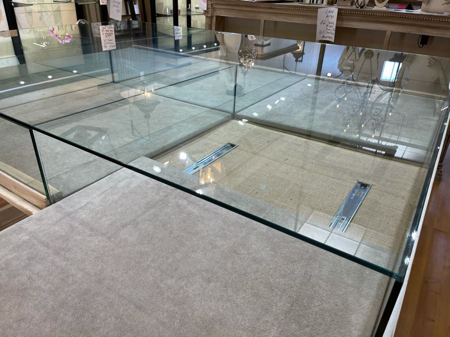 Very Large Custom Built Jewelry Display Case With 6 Lockable Sliding Pullout Drawers - Two In This Sale - 8'W X 6'D X 4'H - $4,000+ - Will Quote Delivery [Photo 18]