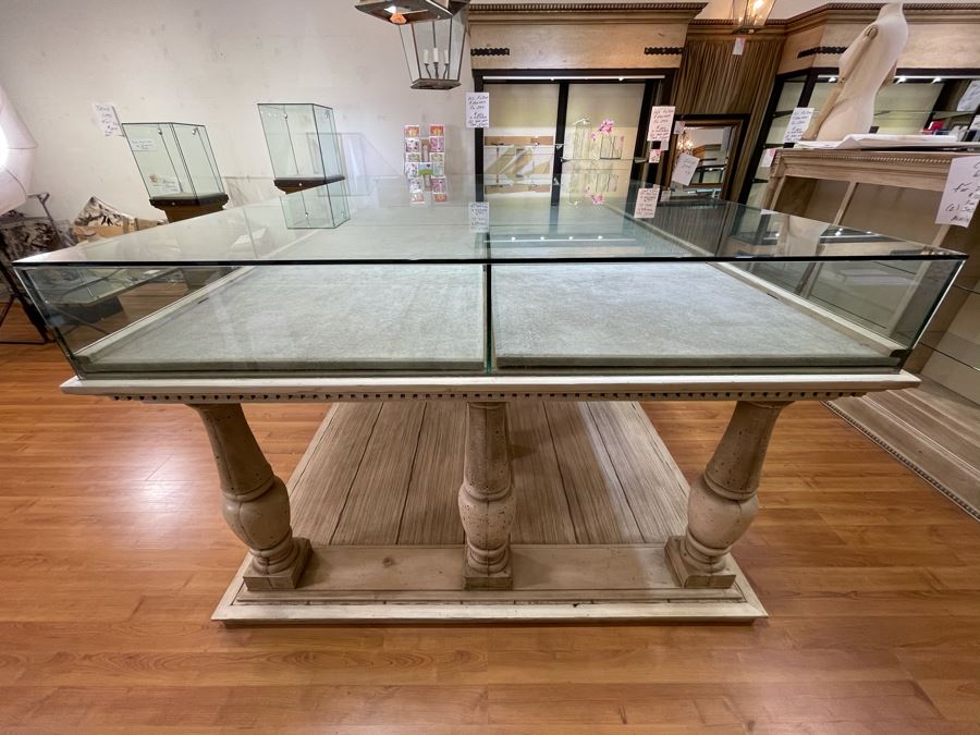Very Large Custom Built Jewelry Display Case With 6 Lockable Sliding Pullout Drawers - Two In This Sale - 8'W X 6'D X 4'H - $4,000+ - Will Quote Delivery [Photo 7]