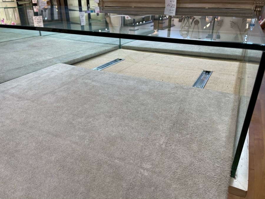 Very Large Custom Built Jewelry Display Case With 6 Lockable Sliding Pullout Drawers - Two In This Sale - 8'W X 6'D X 4'H - $4,000+ - Will Quote Delivery [Photo 17]