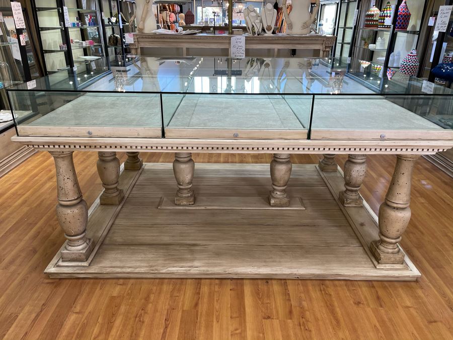 Very Large Custom Built Jewelry Display Case With 6 Lockable Sliding Pullout Drawers - Two In This Sale - 8'W X 6'D X 4'H - $4,000+ - Will Quote Delivery [Photo 2]