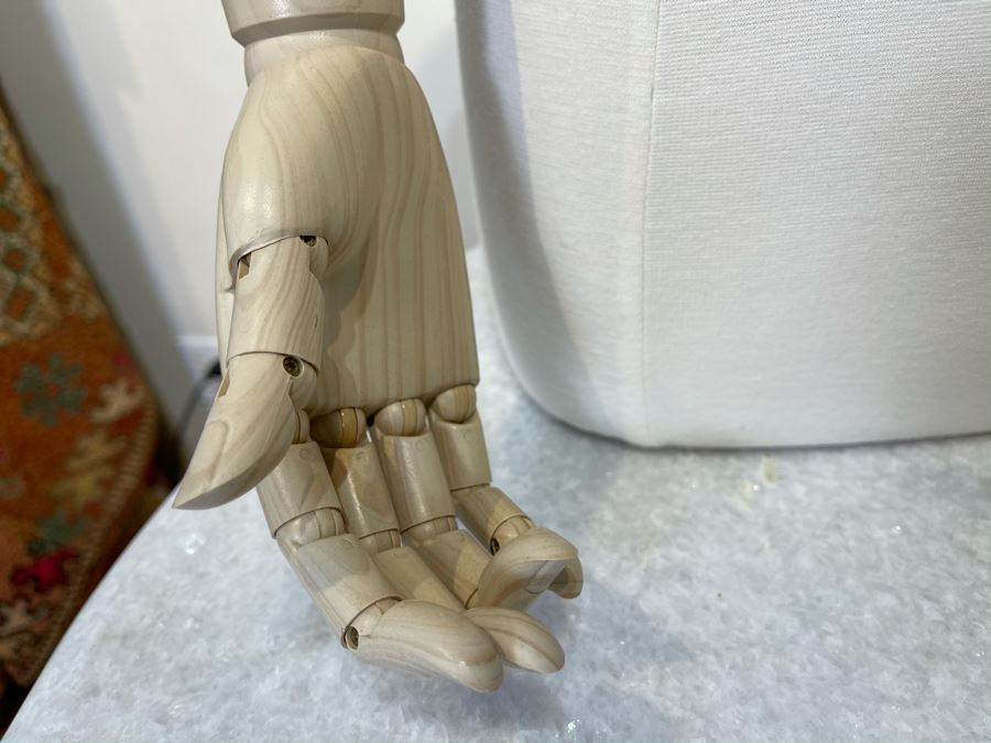 Pair Of Mannequins Without Heads From Paris France With Articulating Arms, Hands And Fingers 30' X 18' Pair Retails On Sale $500 [Photo 3]