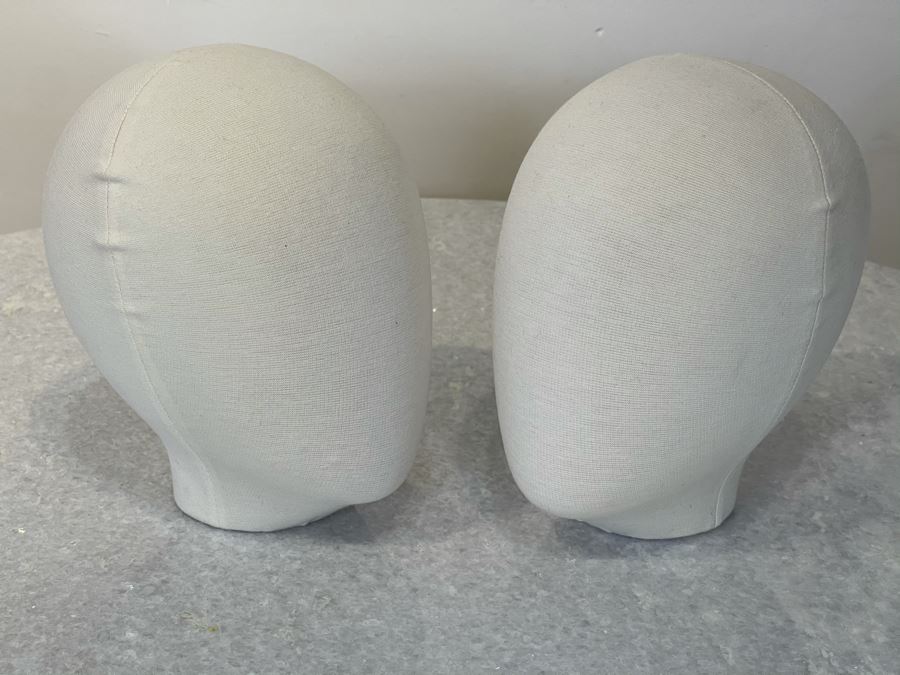 Pair Of Mannequins Heads From Paris France 6' X 9' [Photo 3]