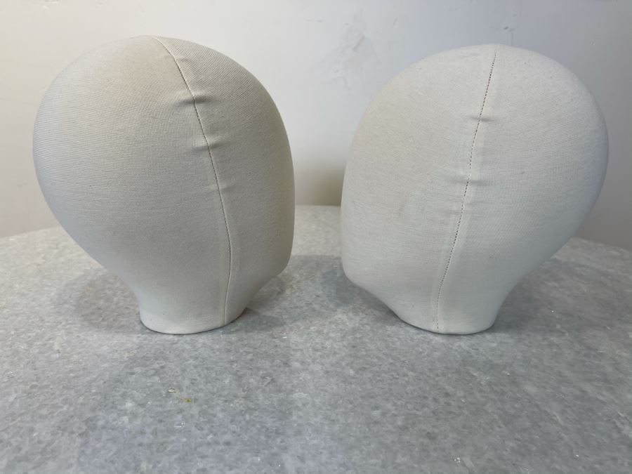 Pair Of Mannequins Heads From Paris France 6' X 9' [Photo 4]