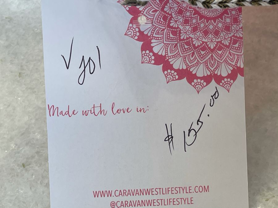 Pair Of Moroccan Handmade Cactus Silk Organic Pillows Pink 18' X 16' Retails $310 [Photo 7]