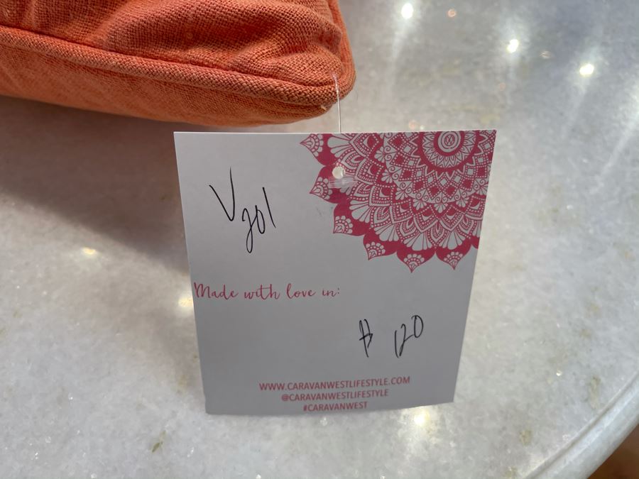 Pair Of Cotton Pillows 16' X 16' Retails $240 [Photo 4]