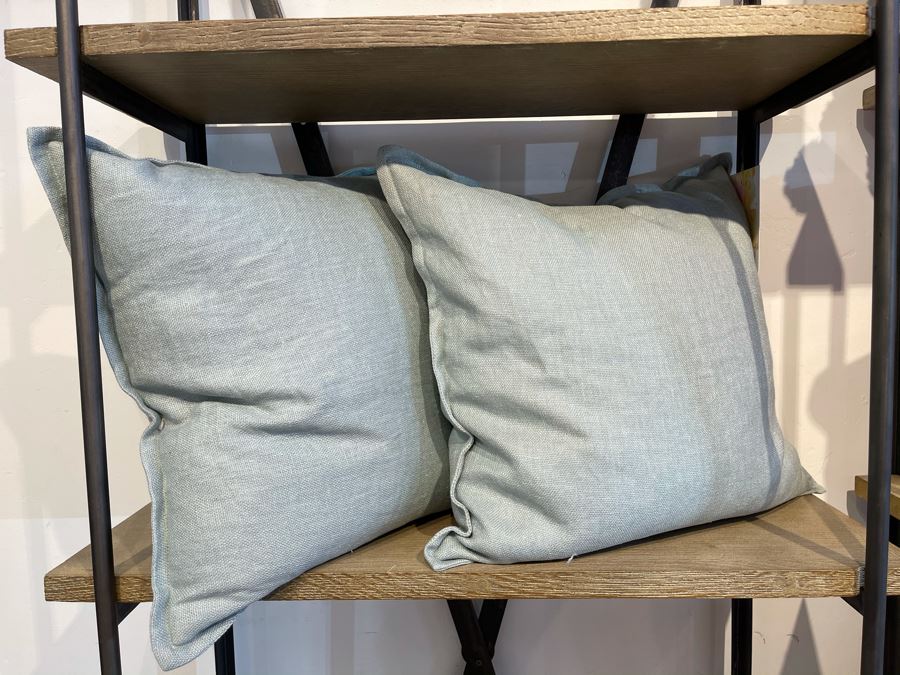 Pair Of Cotton Pillows 16' X 16' Retails $240 [Photo 2]