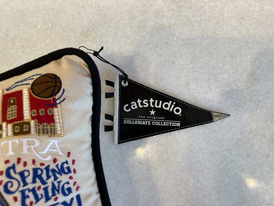 University Of Pennsylvania Collegiate Emroidered Pillow From Catstudio 17' X 13' Retails $192 [Photo 4]