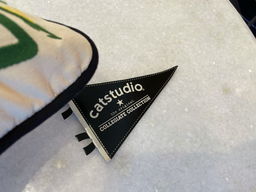 University Of Oregon Collegiate Emroidered Pillow From Catstudio 17' X 13' Retails $192 [Photo 4]