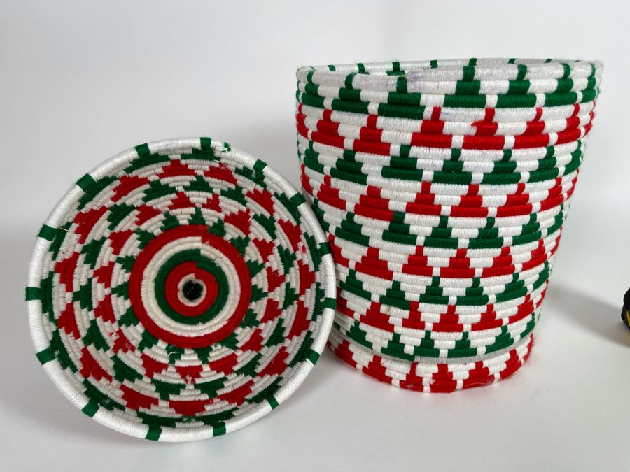 Moroccan Handmade Bread Basket Large Retails $115 [Photo 4]