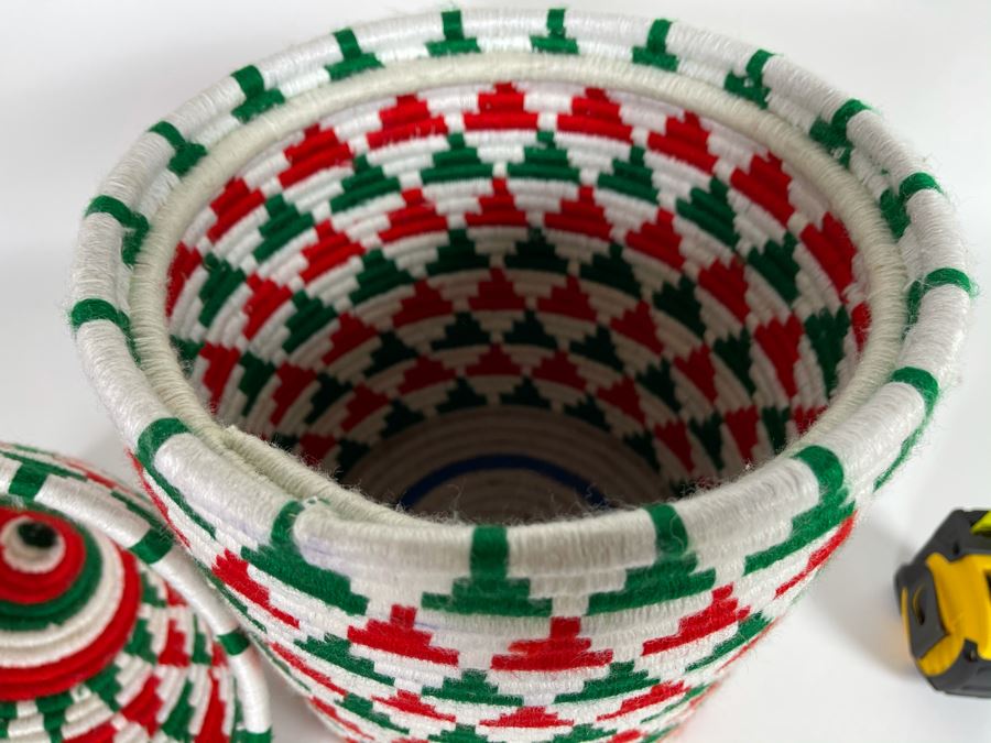Moroccan Handmade Bread Basket Large Retails $115 [Photo 5]