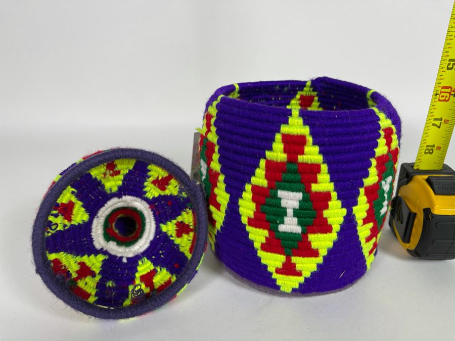 Moroccan Handmade Bread Basket Medium Retails $52 [Photo 4]