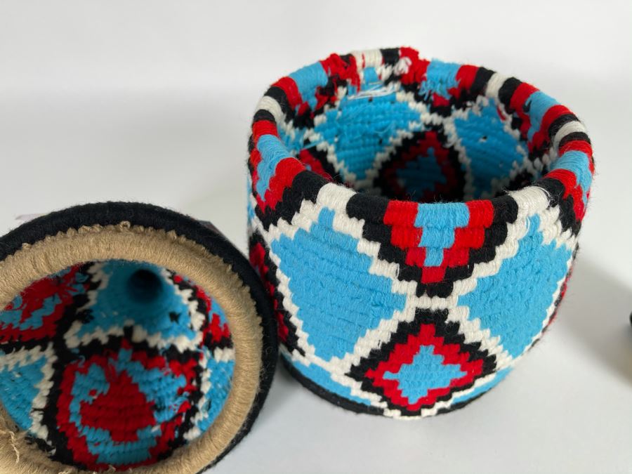 Moroccan Handmade Bread Basket Medium Retails $52 [Photo 3]