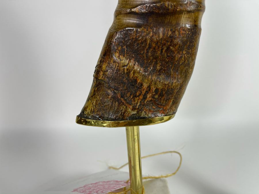 Faux Antler Sculpture On Marble Base Retails $175 [Photo 2]