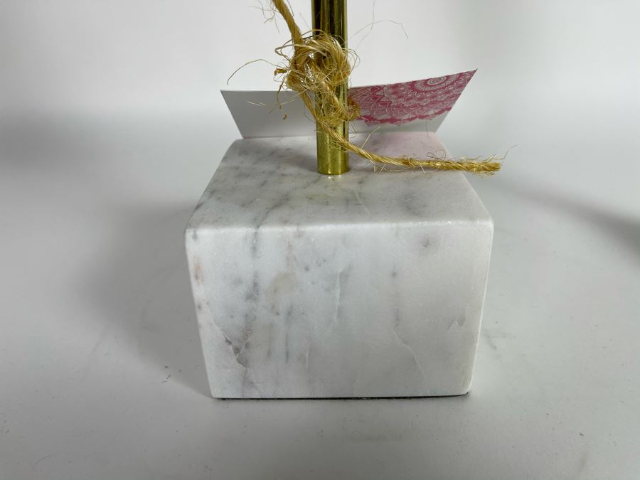 Faux Antler Sculpture On Marble Base Retails $175 [Photo 6]