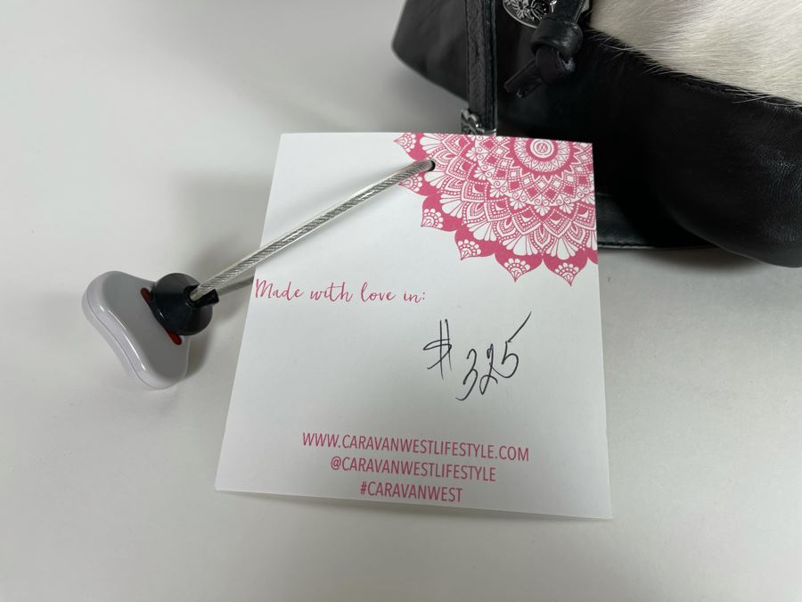 New Leather Saudara Handbag Backpack 10'W X 12'H Retails $325 [Photo 6]