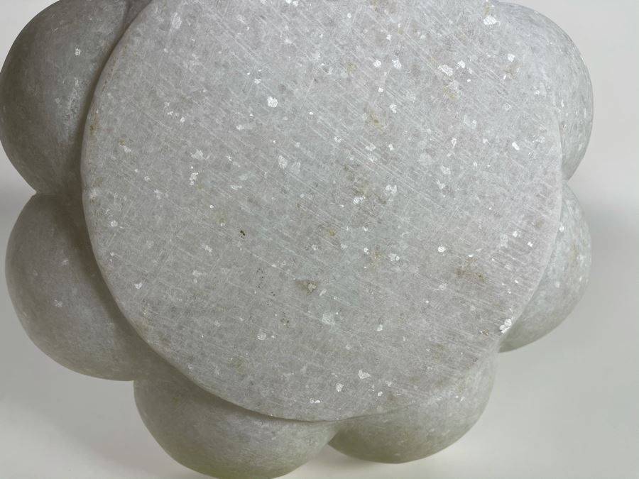 Marble Shell Art Dish 12'W X 3'H Retails $185 [Photo 7]