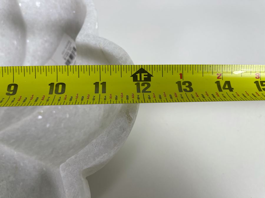 Marble Shell Art Dish 12'W X 3'H Retails $185 [Photo 8]