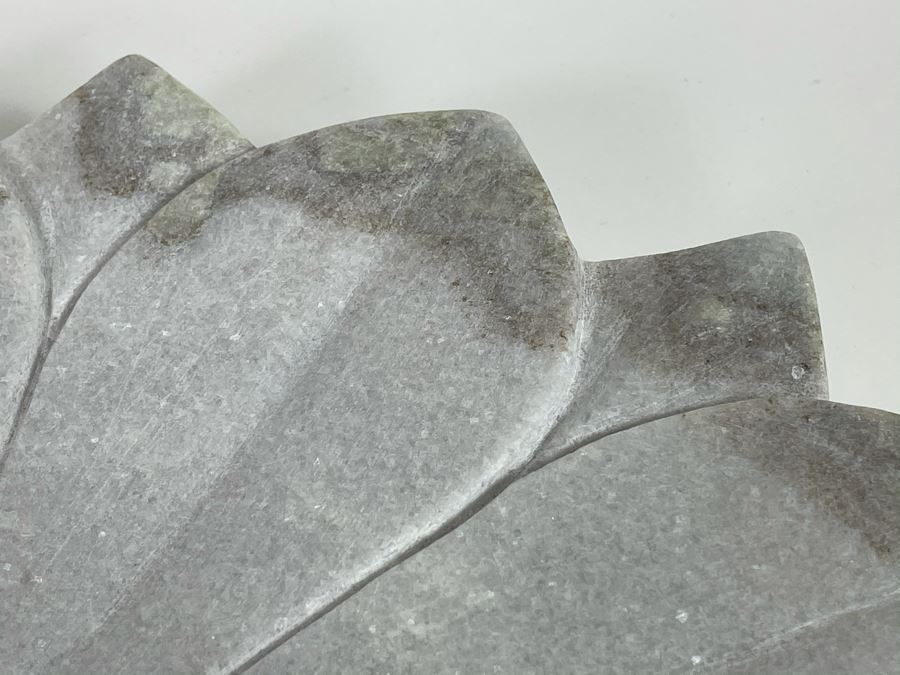 Marble Lotus Flower Dish 15'W Retails $195 [Photo 5]