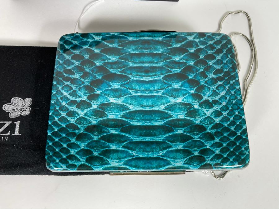 New Yazi Lucite Handbag With Box Retails $275 [Photo 3]