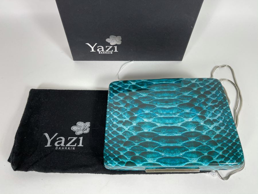 New Yazi Lucite Handbag With Box Retails $275 [Photo 1]