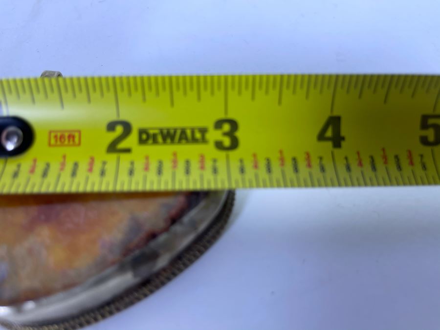 Natural Stone Base Metal Pendant Statement Necklace 24'L Retails $225 [Photo 9]