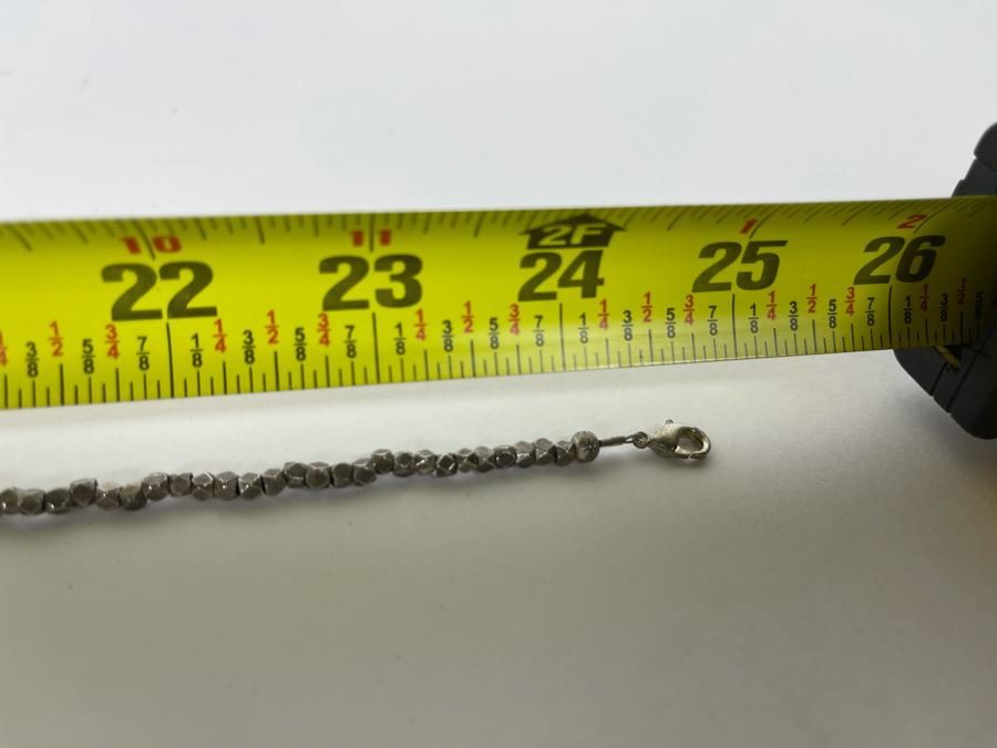 Natural Stone Base Metal Pendant Statement Necklace 24'L Retails $225 [Photo 8]