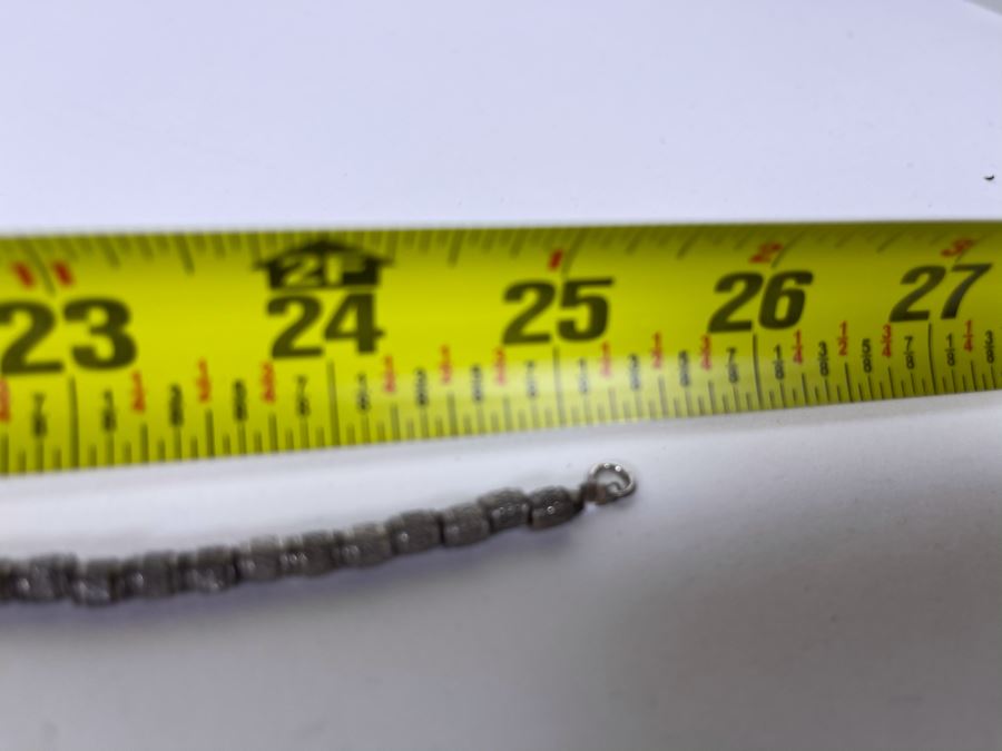 Natural Stone Base Metal Pendant Statement Necklace 24'L Retails $225 [Photo 8]