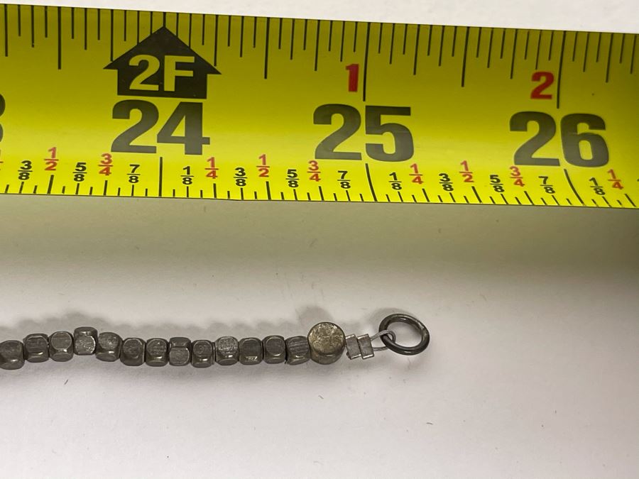 Natural Stone Base Metal Pendant Statement Necklace 24'L Retails $225 [Photo 6]