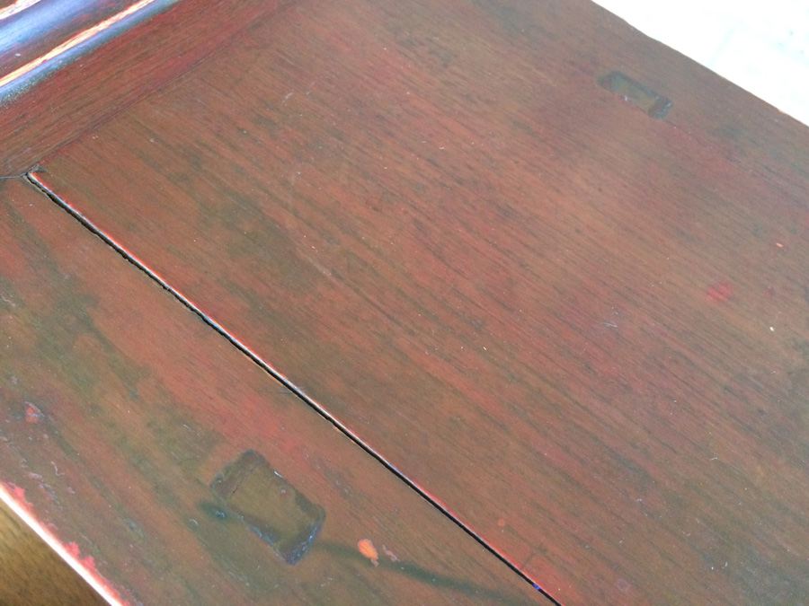 Antique Chinese Alter Prayer Table Carved Wood [Photo 24]