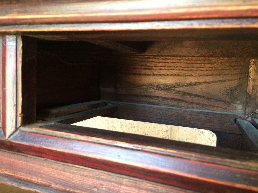 Antique Chinese Alter Prayer Table Carved Wood [Photo 19]