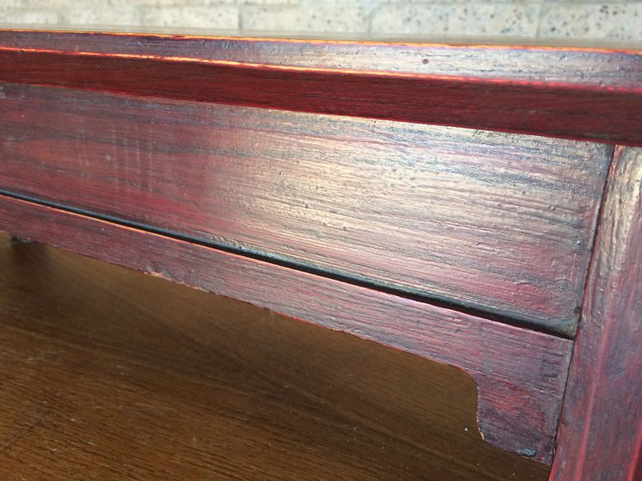 Antique Chinese Alter Prayer Table Carved Wood [Photo 27]