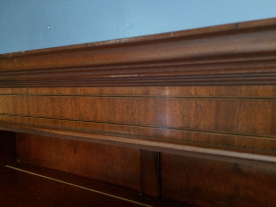 Beautiful Antique 2 Door Bookcase with Lock and Ball and Claw Feet [Photo 18]