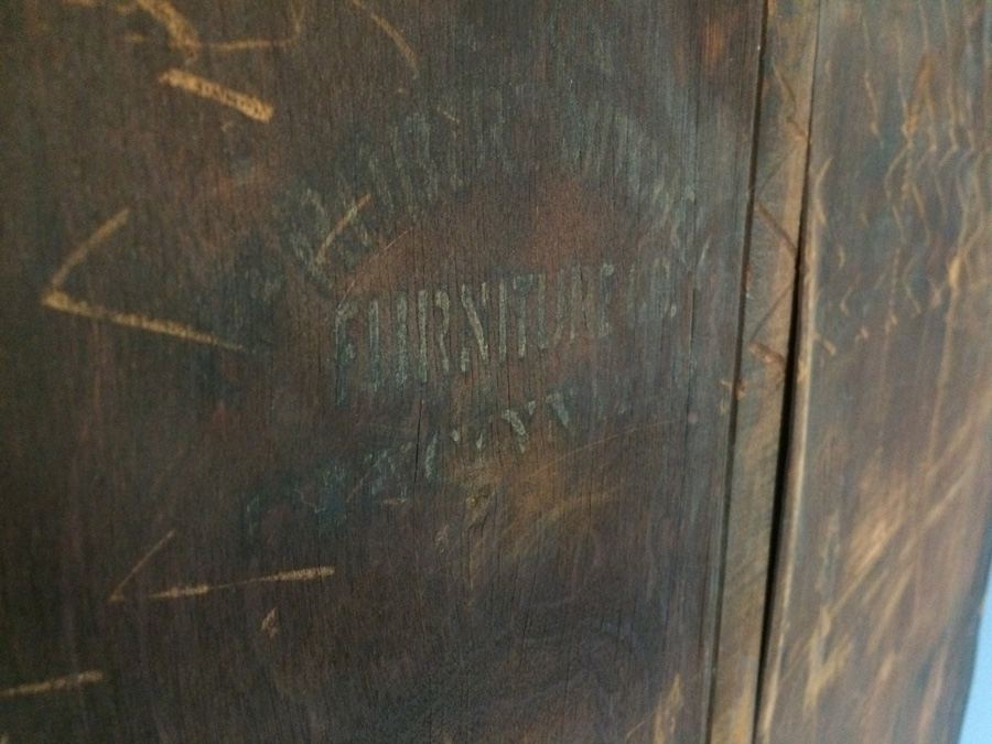 Beautiful Antique 2 Door Bookcase with Lock and Ball and Claw Feet [Photo 22]