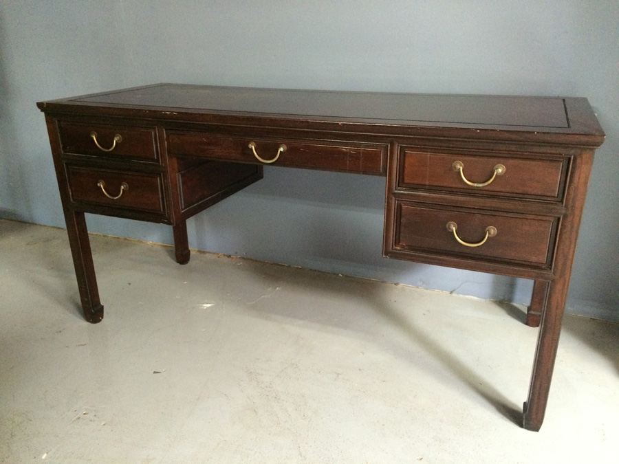 Rosewood Asian Desk [Photo 1]