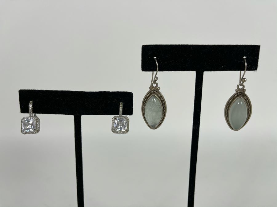 Pair Of Sterling Silver Earrings Retails $130 [Photo 4]