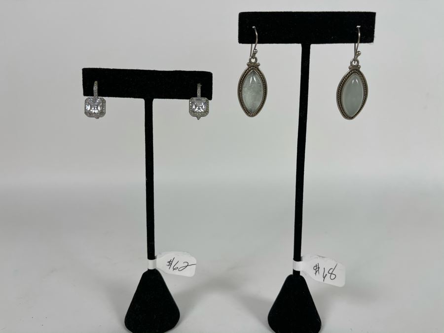 Pair Of Sterling Silver Earrings Retails $130 [Photo 2]