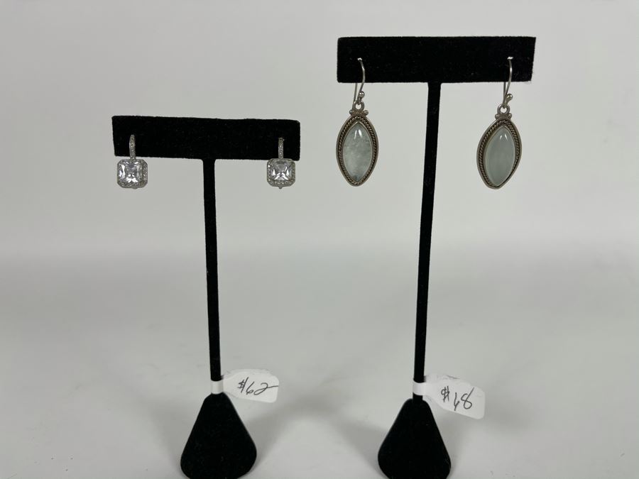 Pair Of Sterling Silver Earrings Retails $130 [Photo 3]
