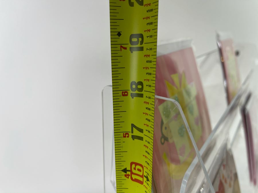 Acrylic Display 16'W X 18'H With Designer Crafted Greeting Cards And Jumbo Paperclip Apx Retail $120 [Photo 12]