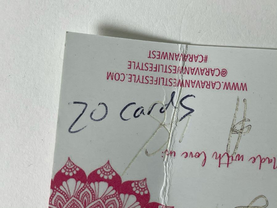 Acrylic Display 16'W X 18'H With Designer Crafted Greeting Cards And Jumbo Paperclip Apx Retail $120 [Photo 15]