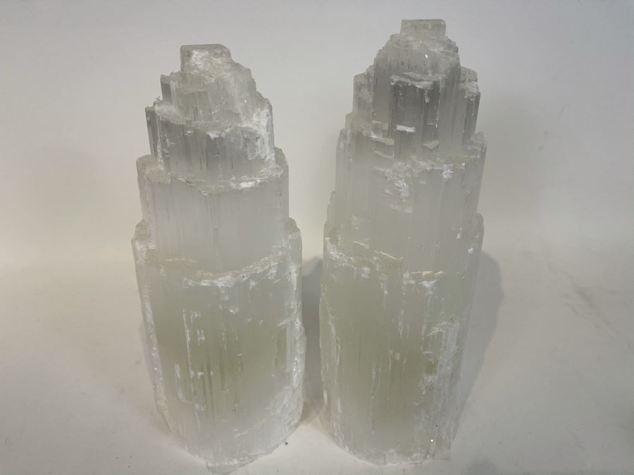 Pair Of Crystal Towers Apx 9'H Retails $150 [Photo 3]