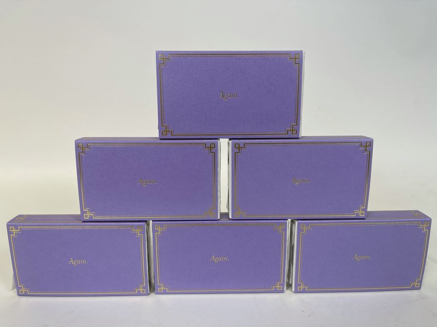 New Set Of (6) Large Colorful Designer Phrase Matchboxes From Matchdaddy Retails $60 [Photo 3]
