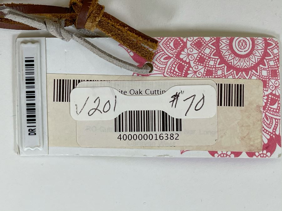 New White Oak Cutting Plank Long Board By Roost 21'L X 3'W Retails $70 [Photo 4]